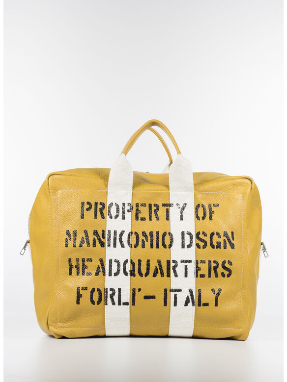 BORSA AVIATOR'S, MUSTARD, medium