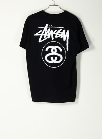 T-SHIRT STOCK LINK, BLACK, small