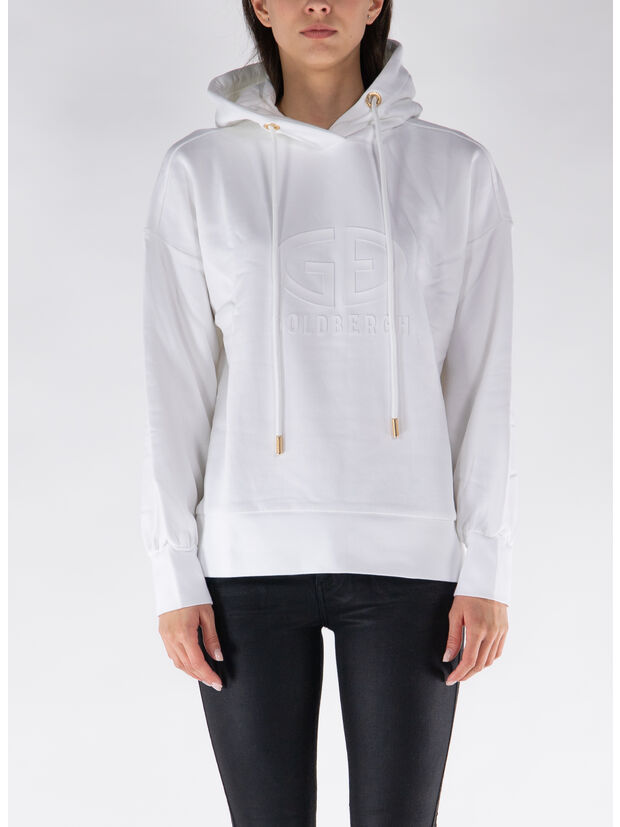 FELPA HOODIE HARVARD, 8000 WHITE, large