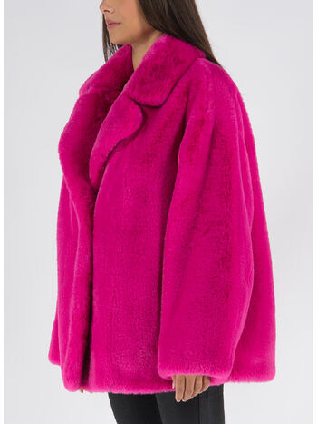 PELLICCIA SINTETICA SAVANNAH, 23200 FUXIA, small