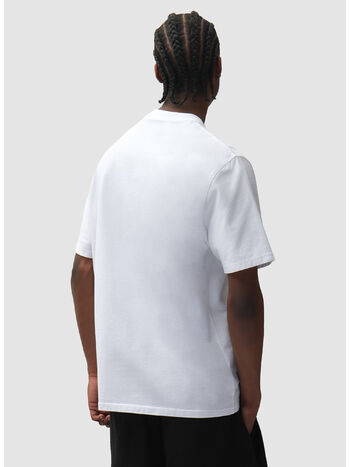 T-SHIRT HEART, 100 WHITE, small