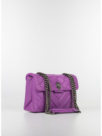 BORSA KENSINGTON X, LEATHER PURPLE, small