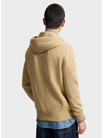 FELPA HOODED, VINTAGE KHAKI, small