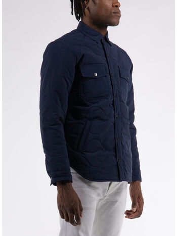 GIACCA ONION SEATTLE DOUBLE FACE, NAVY, small