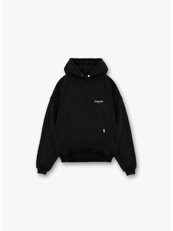 FELPA HOODIE OWNERS CLUB, 01 BLACK, small
