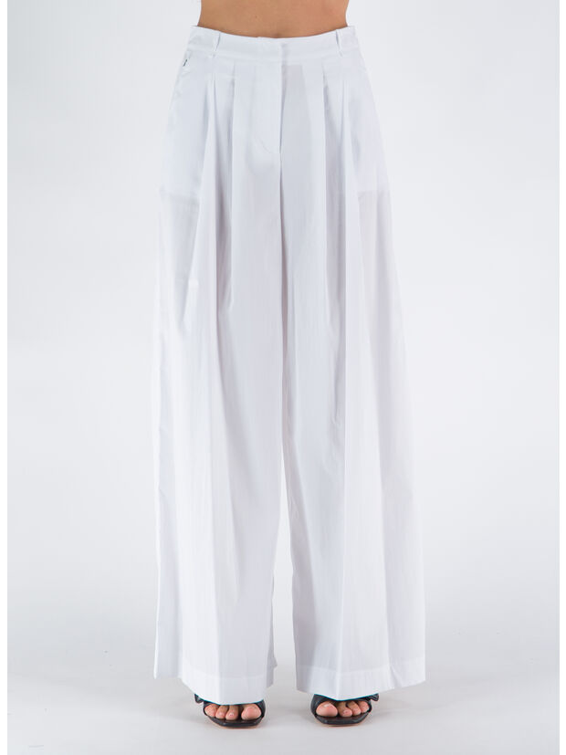 PANTALONE BAMBOO, 0001-BIANCO, large