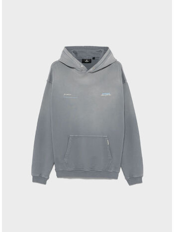FELPA HOODIE PATRON OF THE CLUB, WASHED GREY, small