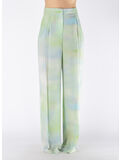 PANTALONE SARTORIALE A VITA ALTA, S5X2 STAMPA FONDO VERDE, thumb