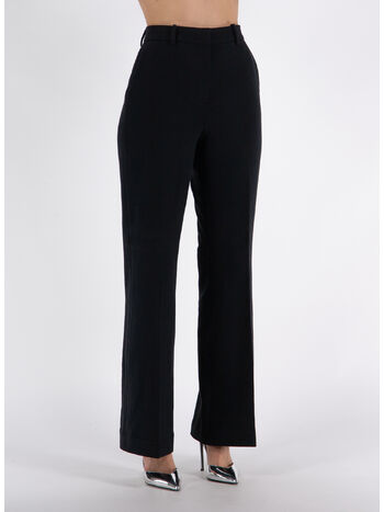 PANTALONE VITA ALTA, 001 NERO, small