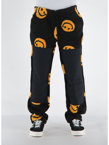 PANTALONE SMILEY AOP, BLACK, small