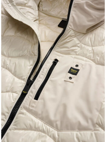 PIUMINO CON IMBOTTITURA MISTA ALBERT, 129 WHITE 129, small