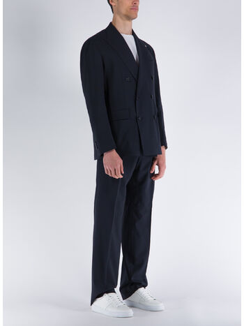 ABITO OVERSIZE DOPPIOPETTO, B1054 BLU, small