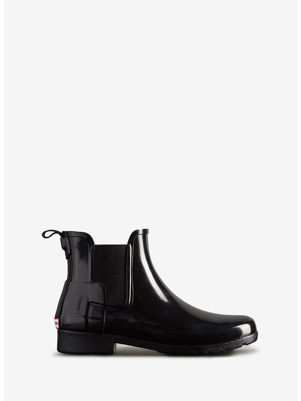 STIVALE REFINED CHEALSEA GLOSS, BLK BLACK, large