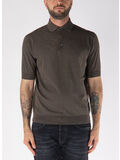POLO IN MAGLIA A MANICHE CORTE, 289, thumb