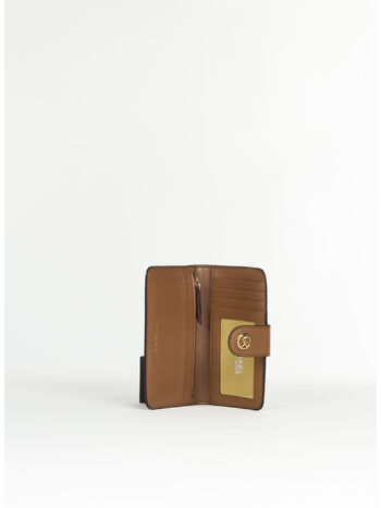 PORTAFOGLIO CON LOGO, 252 BRN/ACORN, small