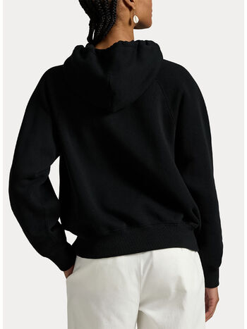 FELPA HOODIE, POLO BLACK, small