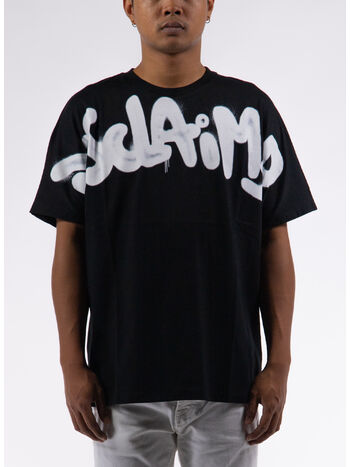 T-SHIRT CON LOGO, NERO, small