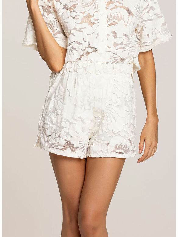 SHORT BLOSSOM LACE, 001 BIANCO, medium