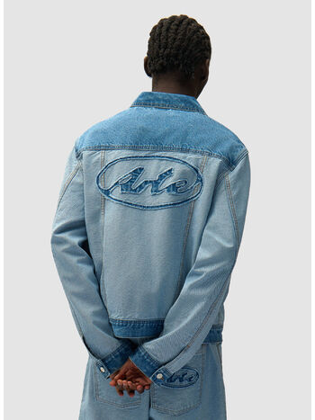 GIUBBOTTO DENIM INSIDE/OUT, 488 Denim Bleach, small