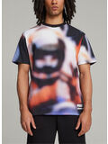 T-SHIRT PUMA X PLEASURES AOP TEE, 02 Puma White, thumb