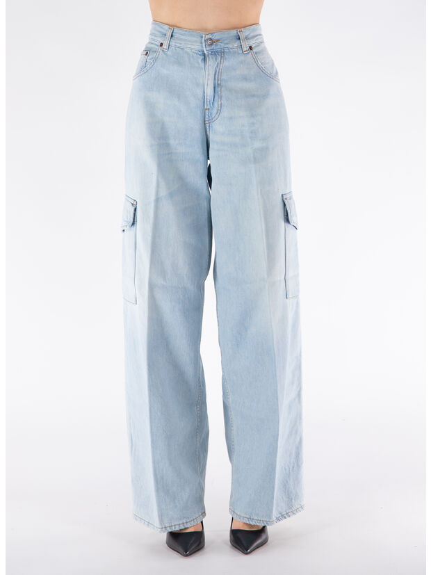JEANS BETHANY CARGO, L0828 LIPARI BLUE, large