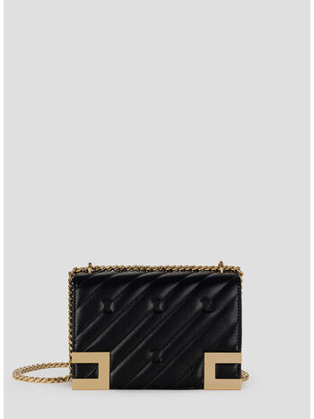 BORSA MEDIUM MATELASSÉ, 110 NERO, small