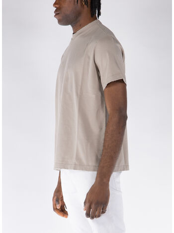 T-SHIRT GIROCOLLO, 10 SAND, small