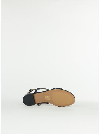 SANDALO CHARA SMOOTH, 001 NOIR, small