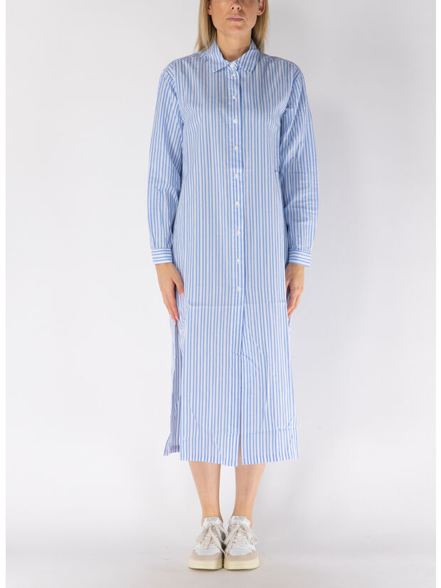 ABITO A CAMICIA ADELINE COTTON STRIPES, 03040H 31 LUX EMB, large