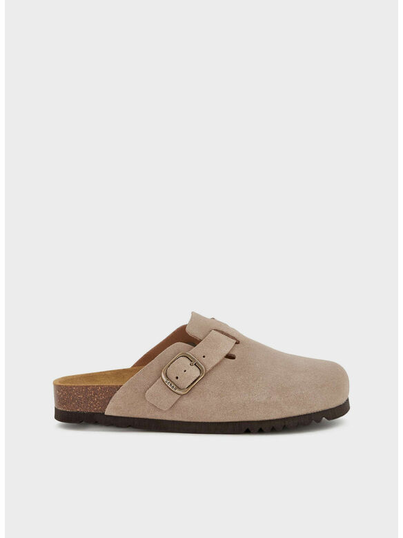 SANDALO SABOT FAE NEW, BEIGE, medium