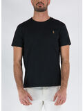 T-SHIRT CON LOGO, POLO BLACK, thumb