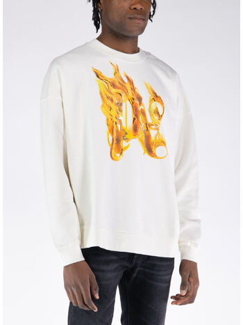 FELPA BURNING MONOGRAM, 0376 OFF WHITE GOLD, small