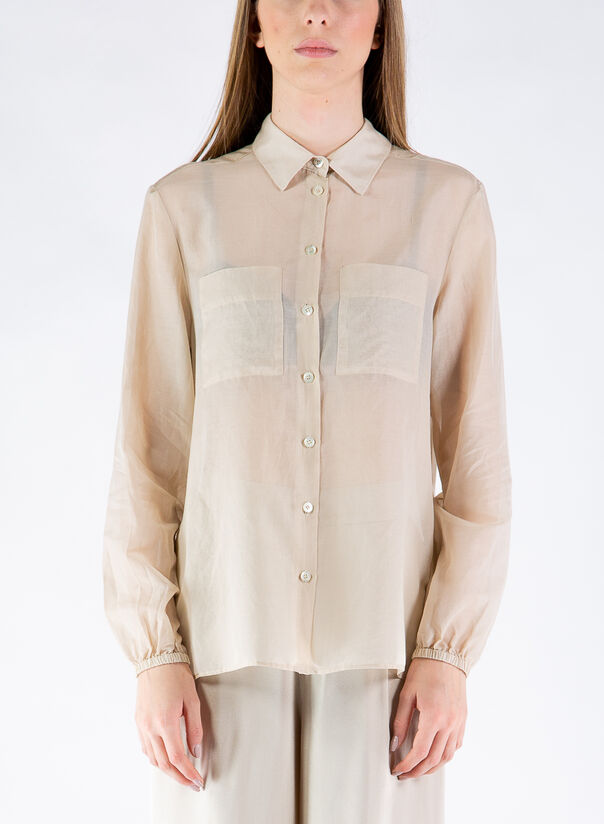 Camicia clearance beige donna