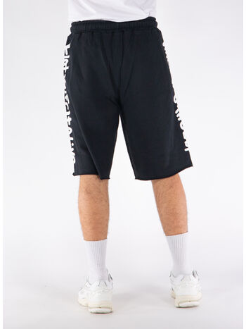 SHORTS LOGO GRAFFITI, NERO, small