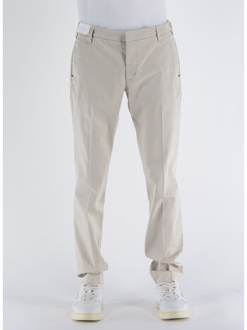 PANTALONE CON TASCHE AMERICANE CHINO, , small