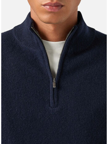 MAGLIONE JERMYN, 00044M 62 NIGHT BLUE, small
