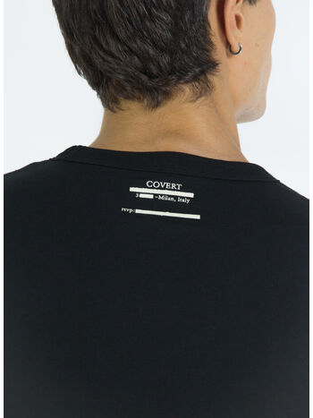 T-SHIRT CON LOGO POSTERIORE, , small