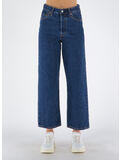 JEANS RIBCAGE STRAIGHT ANKLE DENIM, DARK INDIGO, thumb