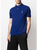 POLO A MANICHE CORTE CON LOGO RICAMATO, FALL ROYAL, thumb