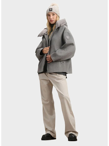 GIUBBOTTO FREDERIKA, M106 GREY MELANGE, small