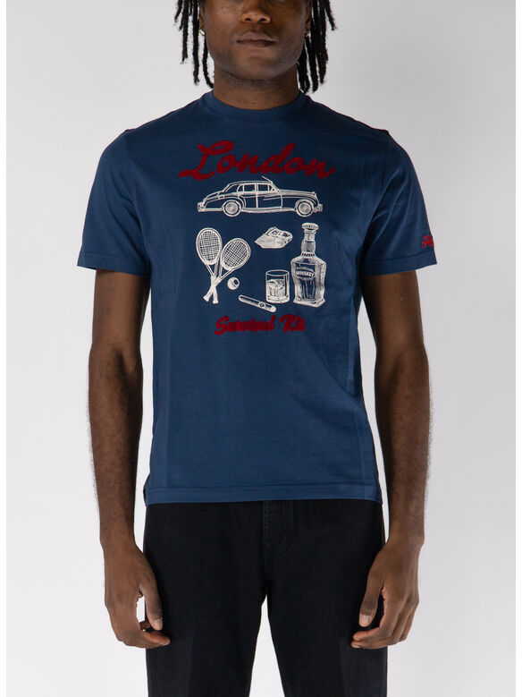 T-SHIRT ARNOTT, 02768I LONDON KIT FLOCK 61, medium