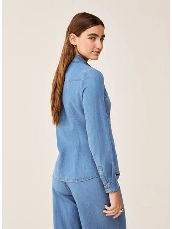 CAMICIA, 001 BLUE JEANS, small