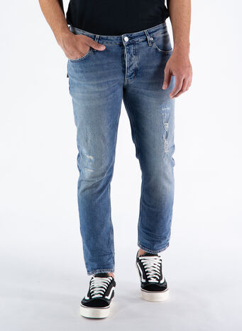 JEANS CLEVELAND CROP COMFORT, INDIGO2, small