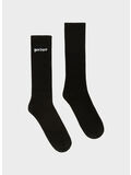 CALZINI CON LOGO CLASSICO RICAMO, 1001 BLACK WHITE, thumb