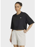 T-SHIRT CROP, BLACK, thumb