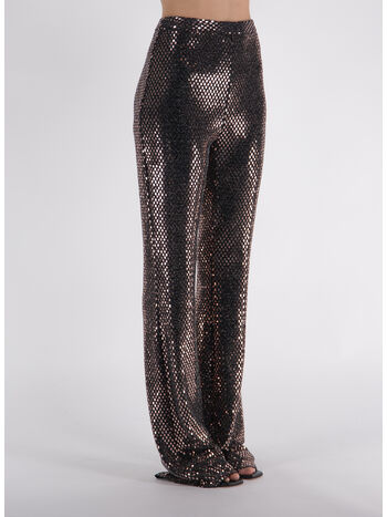 PANTALONE TE AREA PAILLETTES, BRONZE, small