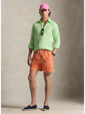 BOXER TRAVELER CLASSICI 14,5 CM, ORANGE POLO PALMS, small