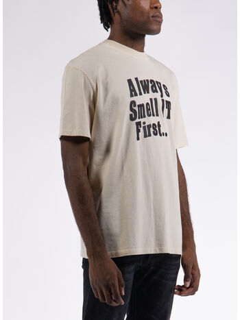T-SHIRT OVER SMELL IT, 149 OFF-WHITE, small