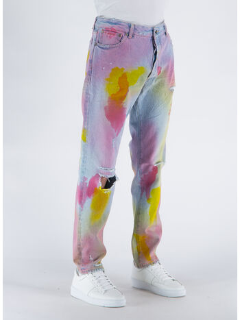 JEANS WASH TIE DYE DENIM, 4084 LIGHT BLUE, small