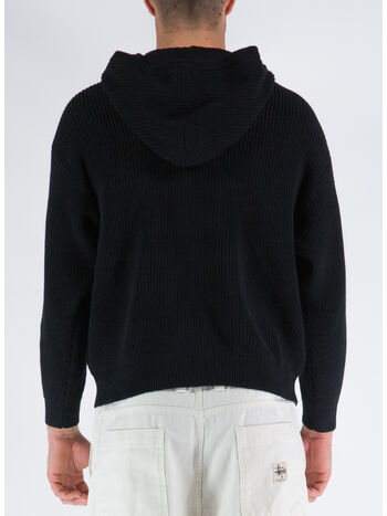 MAGLIONE KNIT, BLAC BLACK, small